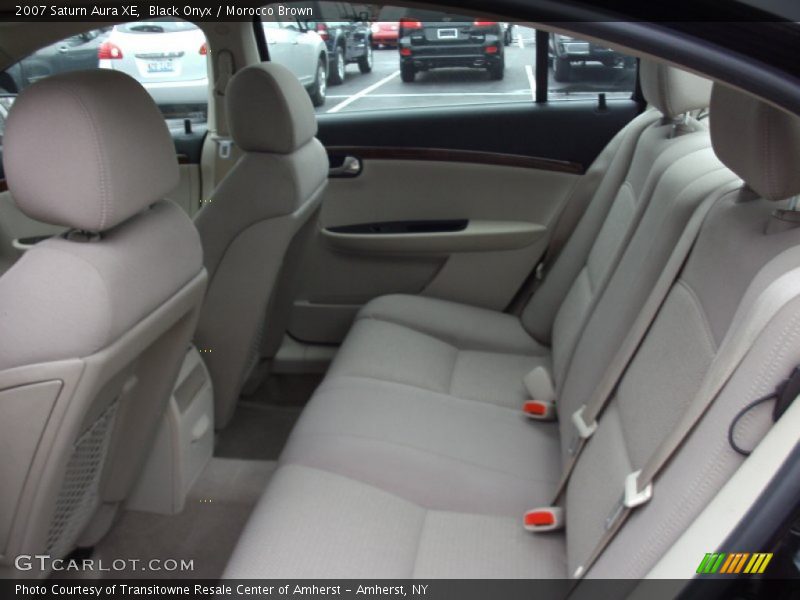 Black Onyx / Morocco Brown 2007 Saturn Aura XE