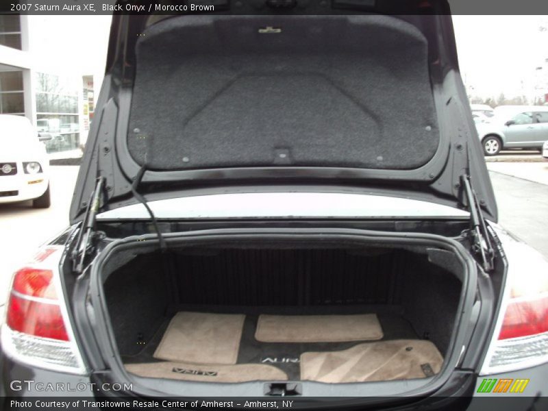 Black Onyx / Morocco Brown 2007 Saturn Aura XE
