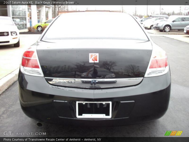 Black Onyx / Morocco Brown 2007 Saturn Aura XE