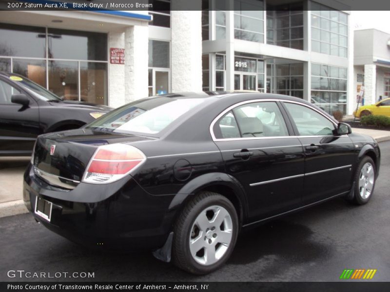 Black Onyx / Morocco Brown 2007 Saturn Aura XE