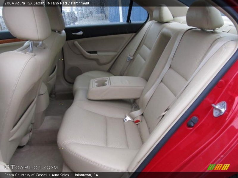  2004 TSX Sedan Parchment Interior