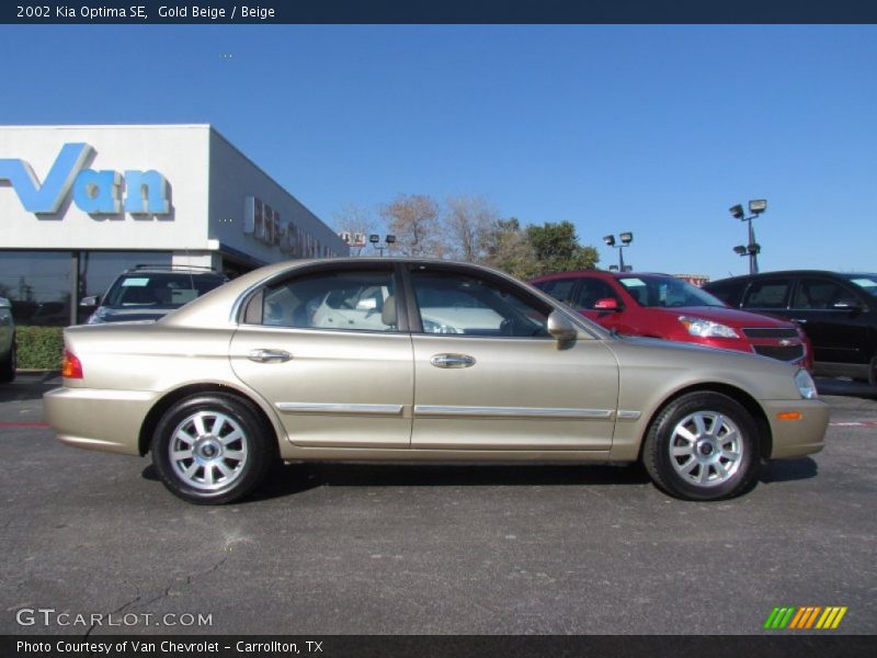 Gold Beige / Beige 2002 Kia Optima SE
