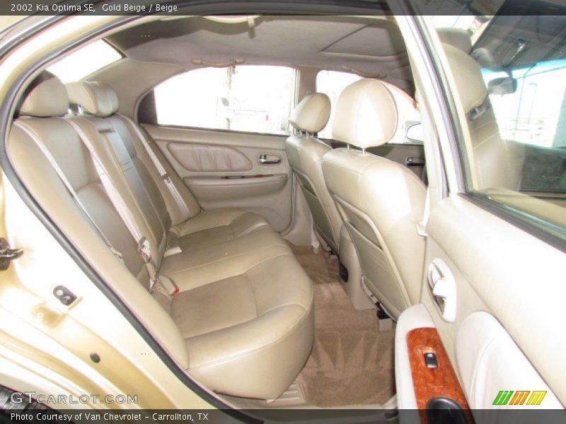 Gold Beige / Beige 2002 Kia Optima SE