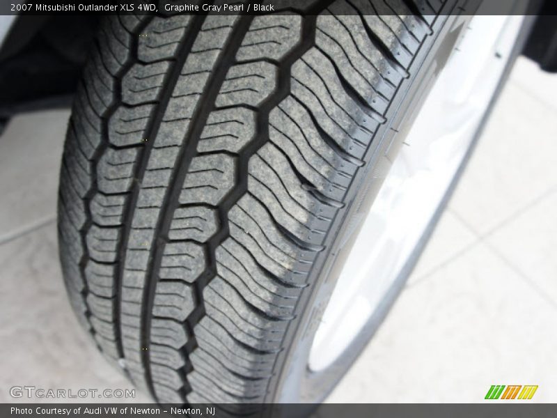 Graphite Gray Pearl / Black 2007 Mitsubishi Outlander XLS 4WD