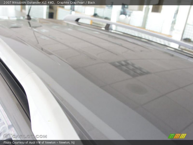Graphite Gray Pearl / Black 2007 Mitsubishi Outlander XLS 4WD