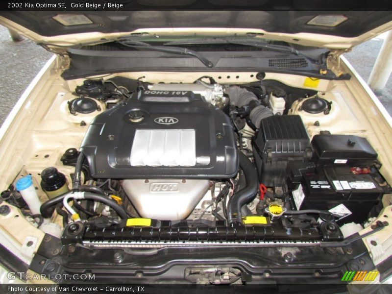 Gold Beige / Beige 2002 Kia Optima SE