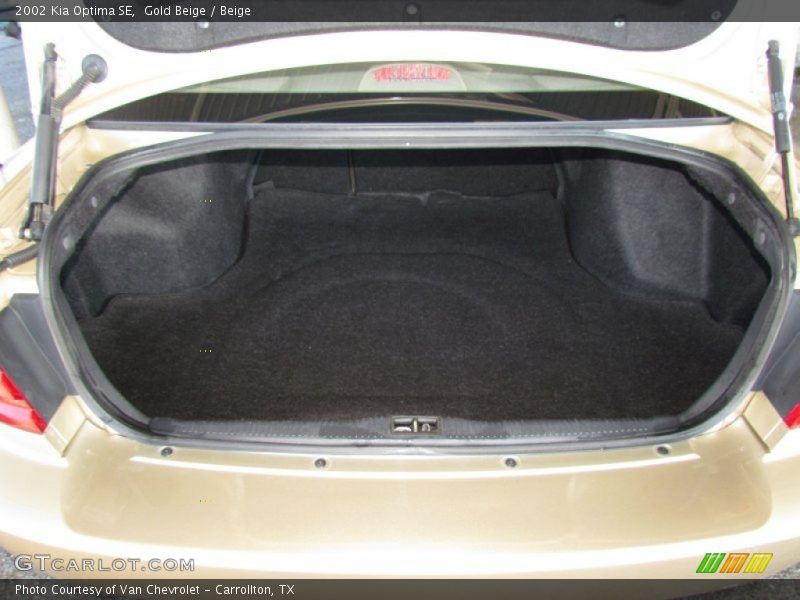 Gold Beige / Beige 2002 Kia Optima SE