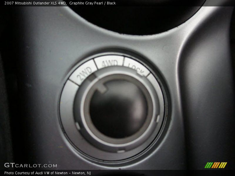 Graphite Gray Pearl / Black 2007 Mitsubishi Outlander XLS 4WD