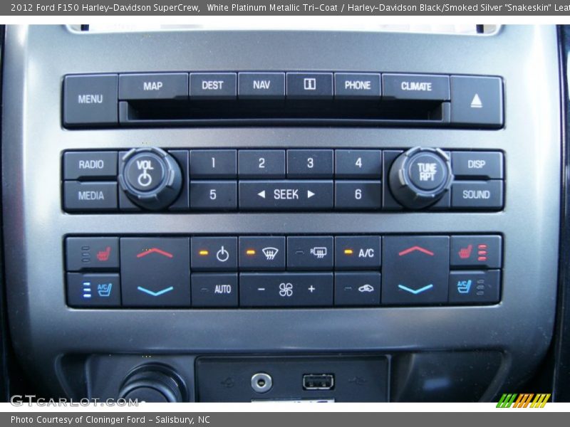 Controls of 2012 F150 Harley-Davidson SuperCrew