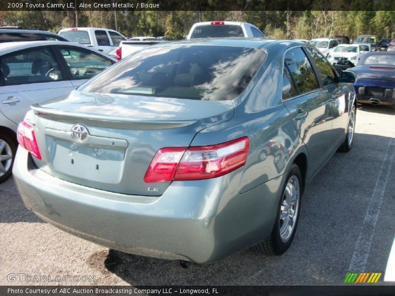 Aloe Green Metallic / Bisque 2009 Toyota Camry LE