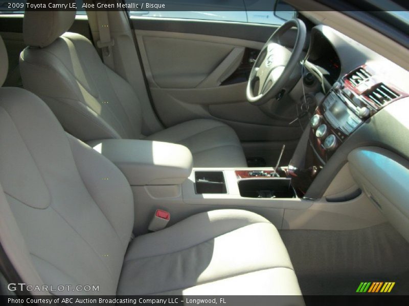 Aloe Green Metallic / Bisque 2009 Toyota Camry LE
