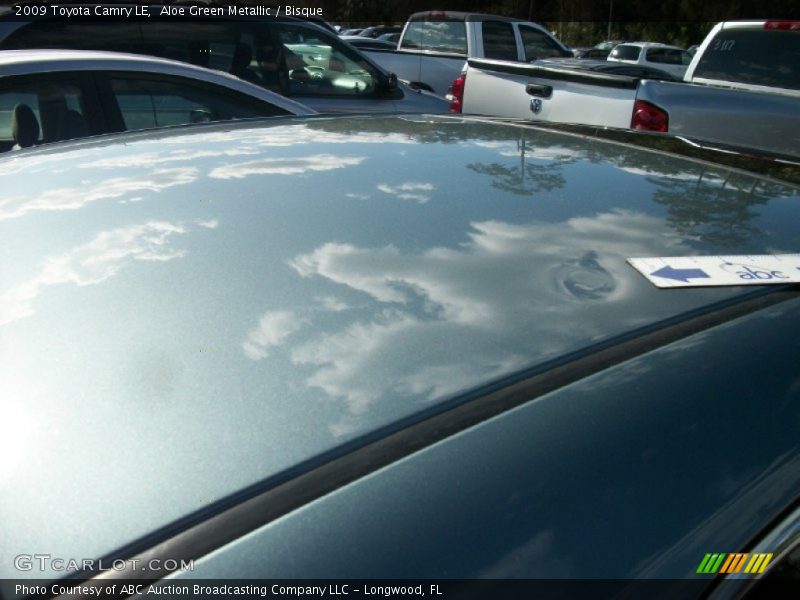 Aloe Green Metallic / Bisque 2009 Toyota Camry LE
