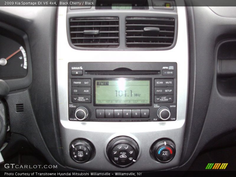 Black Cherry / Black 2009 Kia Sportage EX V6 4x4
