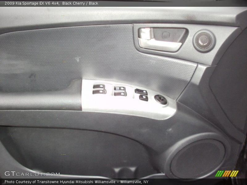 Black Cherry / Black 2009 Kia Sportage EX V6 4x4