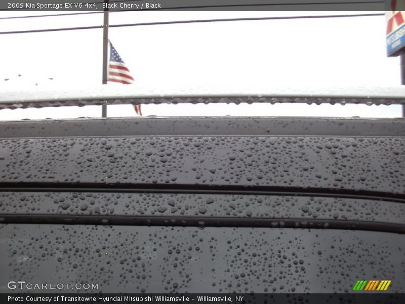 Black Cherry / Black 2009 Kia Sportage EX V6 4x4