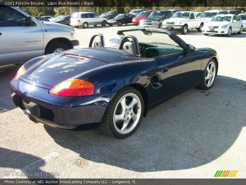 Lapis Blue Metallic / Black 2001 Porsche Boxster