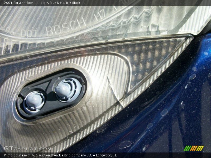 Lapis Blue Metallic / Black 2001 Porsche Boxster