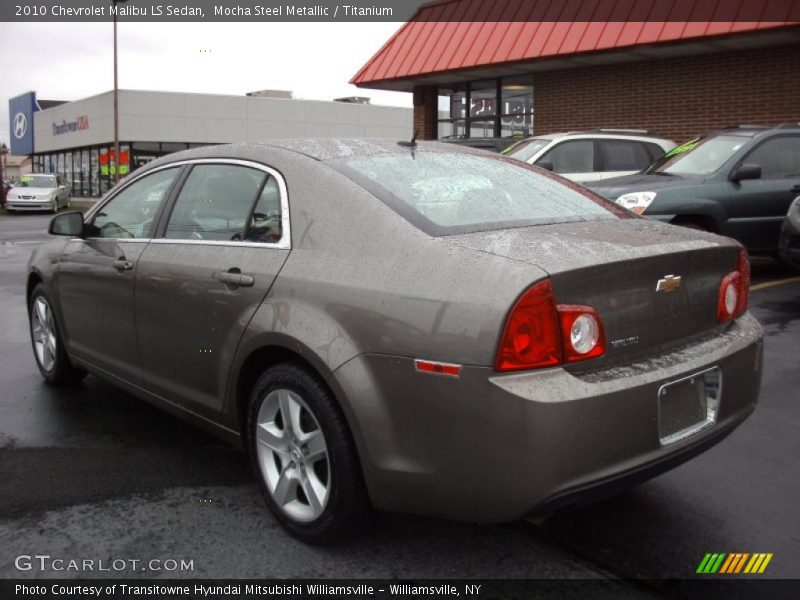 Mocha Steel Metallic / Titanium 2010 Chevrolet Malibu LS Sedan