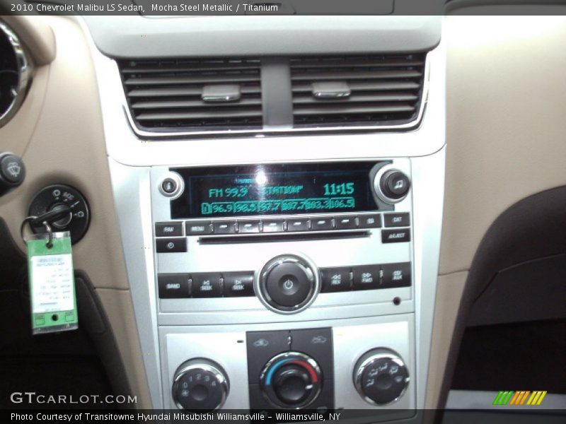 Mocha Steel Metallic / Titanium 2010 Chevrolet Malibu LS Sedan