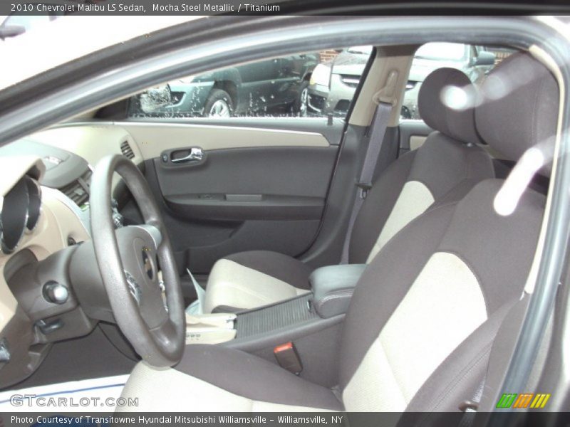 Mocha Steel Metallic / Titanium 2010 Chevrolet Malibu LS Sedan