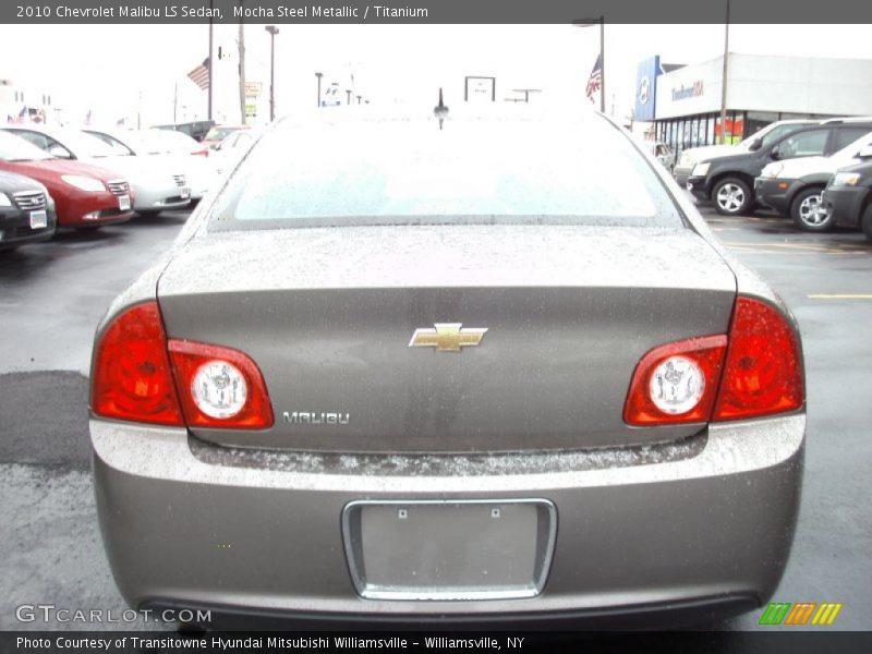 Mocha Steel Metallic / Titanium 2010 Chevrolet Malibu LS Sedan