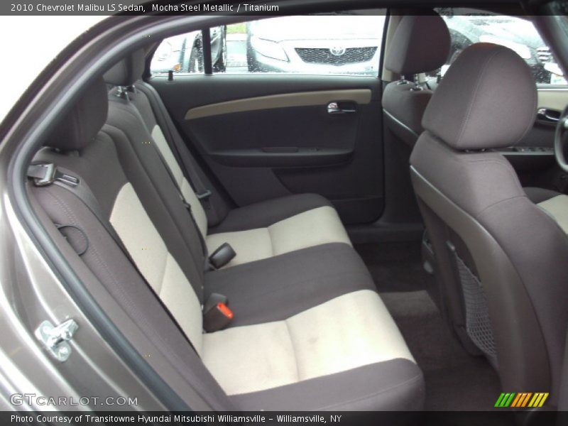 Mocha Steel Metallic / Titanium 2010 Chevrolet Malibu LS Sedan