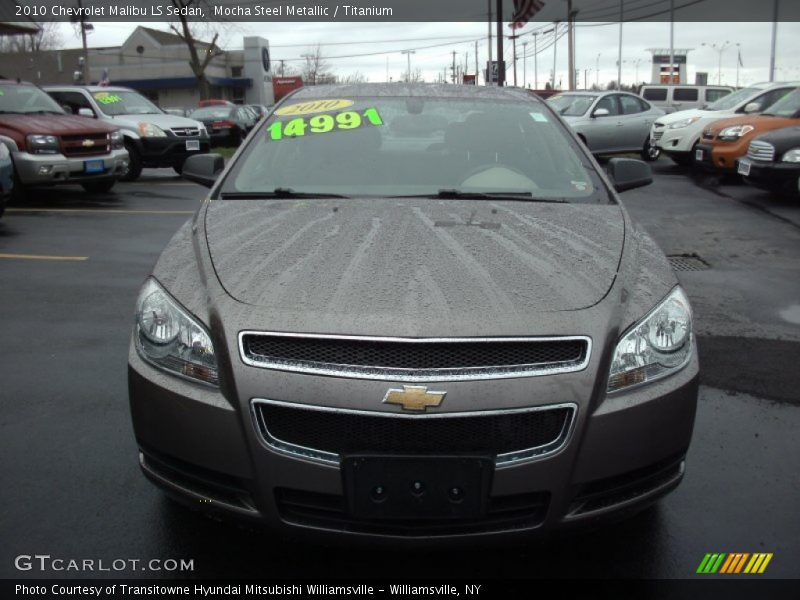 Mocha Steel Metallic / Titanium 2010 Chevrolet Malibu LS Sedan