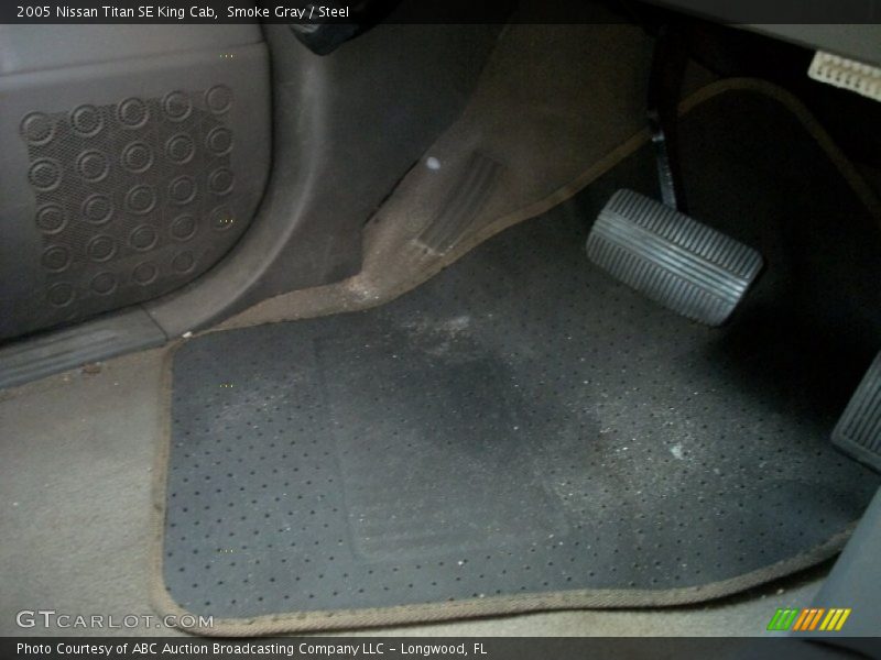 Smoke Gray / Steel 2005 Nissan Titan SE King Cab