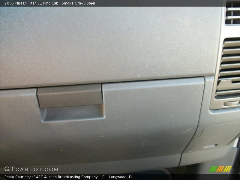 Smoke Gray / Steel 2005 Nissan Titan SE King Cab
