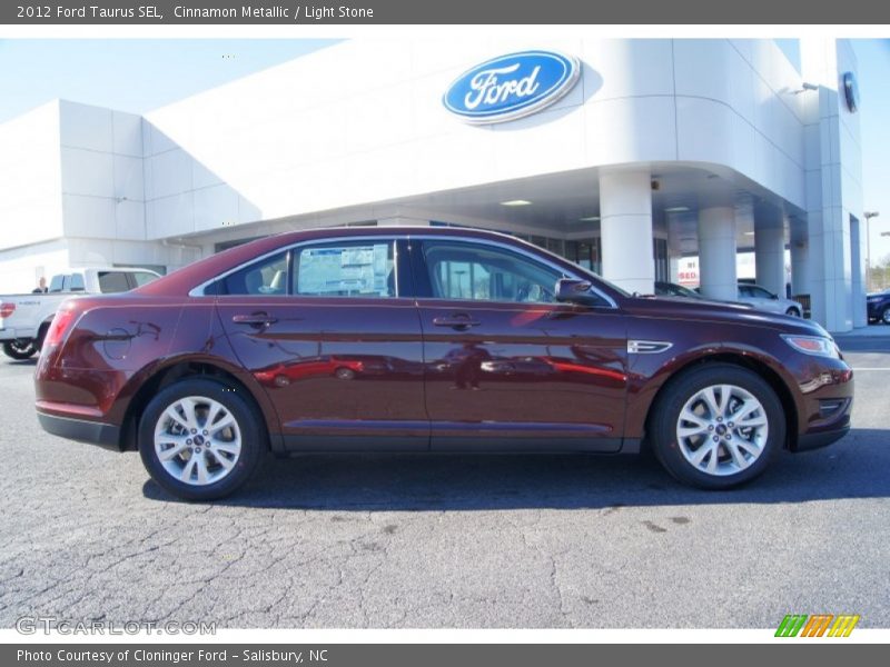 Cinnamon Metallic / Light Stone 2012 Ford Taurus SEL