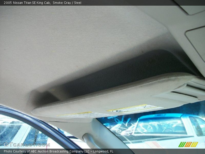 Smoke Gray / Steel 2005 Nissan Titan SE King Cab