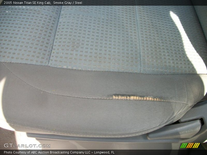 Smoke Gray / Steel 2005 Nissan Titan SE King Cab