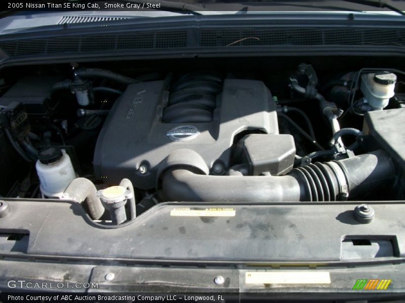 Smoke Gray / Steel 2005 Nissan Titan SE King Cab