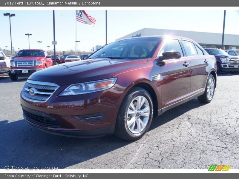 Cinnamon Metallic / Light Stone 2012 Ford Taurus SEL