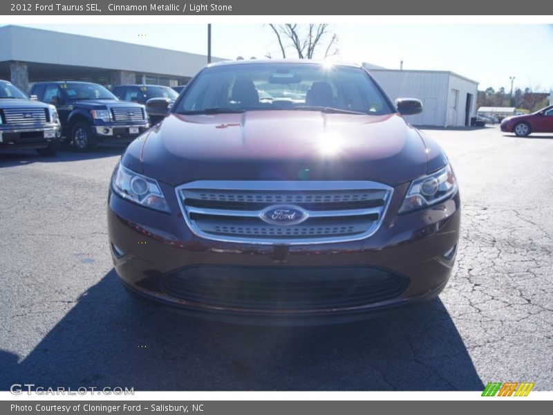 Cinnamon Metallic / Light Stone 2012 Ford Taurus SEL