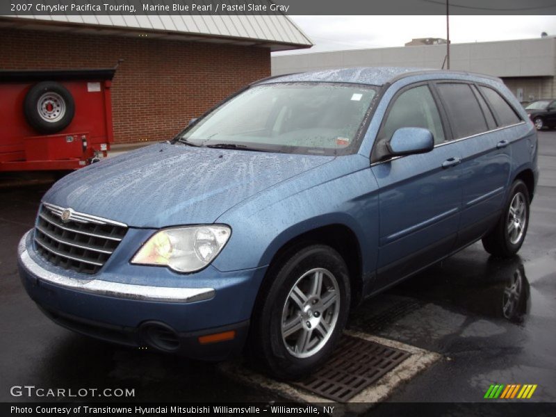 Marine Blue Pearl / Pastel Slate Gray 2007 Chrysler Pacifica Touring
