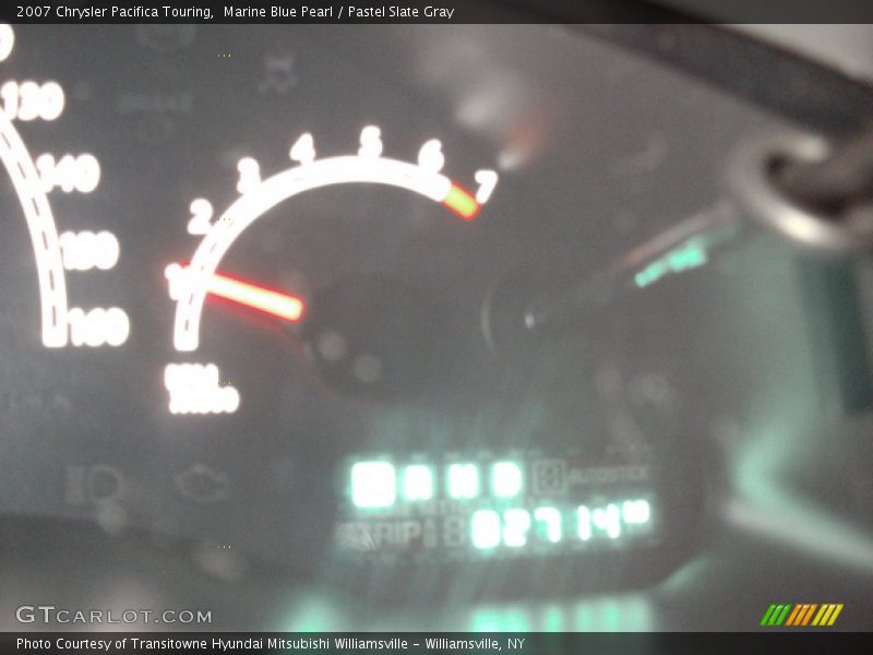 Marine Blue Pearl / Pastel Slate Gray 2007 Chrysler Pacifica Touring