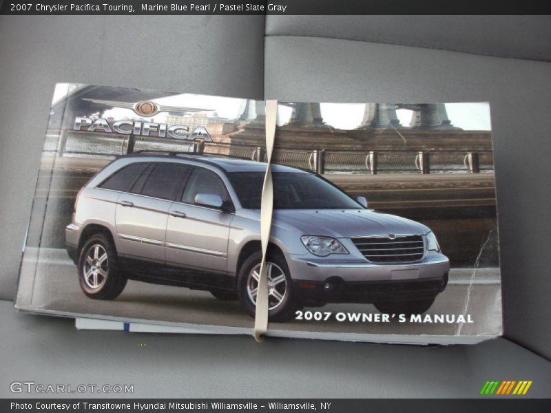 Marine Blue Pearl / Pastel Slate Gray 2007 Chrysler Pacifica Touring
