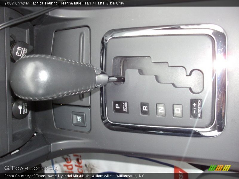 Marine Blue Pearl / Pastel Slate Gray 2007 Chrysler Pacifica Touring