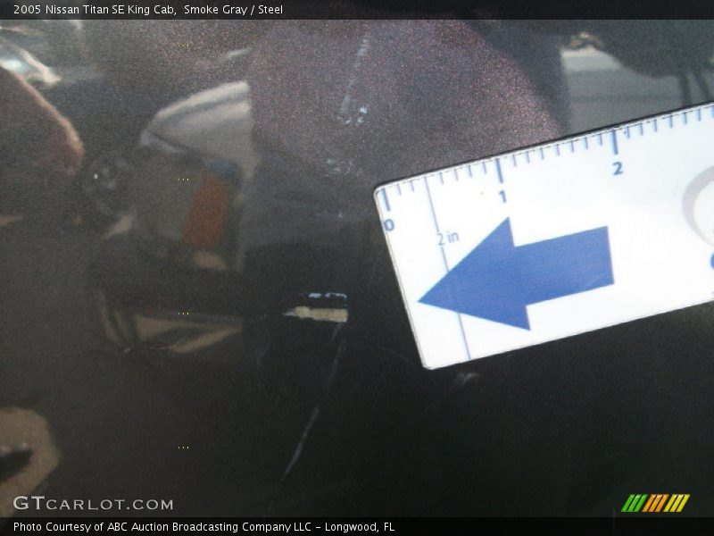 Smoke Gray / Steel 2005 Nissan Titan SE King Cab