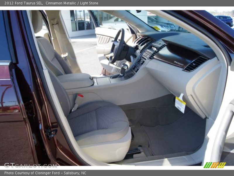 Cinnamon Metallic / Light Stone 2012 Ford Taurus SEL