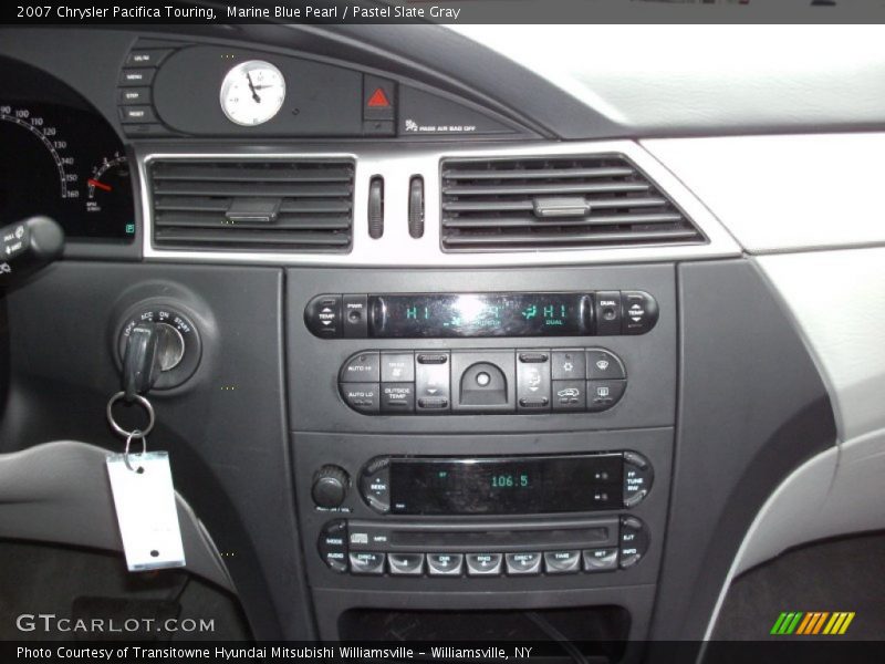 Marine Blue Pearl / Pastel Slate Gray 2007 Chrysler Pacifica Touring