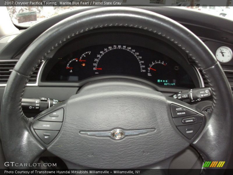 Marine Blue Pearl / Pastel Slate Gray 2007 Chrysler Pacifica Touring