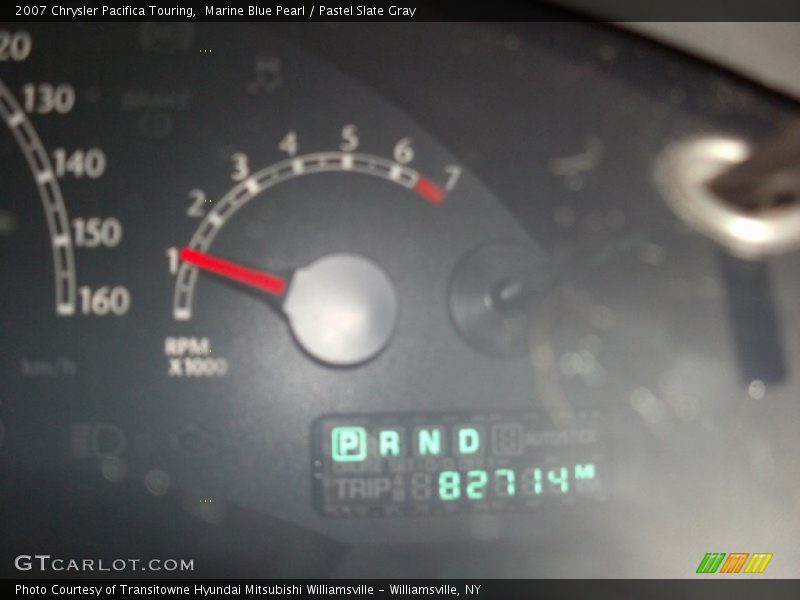 Marine Blue Pearl / Pastel Slate Gray 2007 Chrysler Pacifica Touring