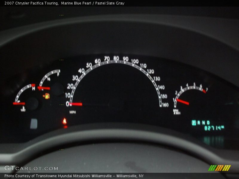Marine Blue Pearl / Pastel Slate Gray 2007 Chrysler Pacifica Touring