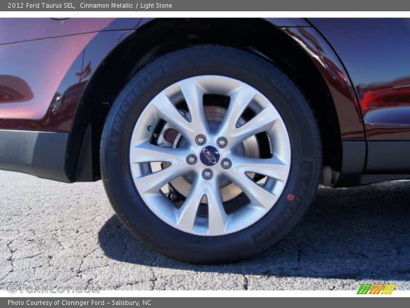 Cinnamon Metallic / Light Stone 2012 Ford Taurus SEL