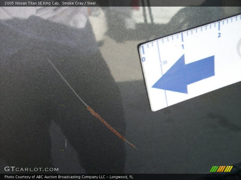 Smoke Gray / Steel 2005 Nissan Titan SE King Cab