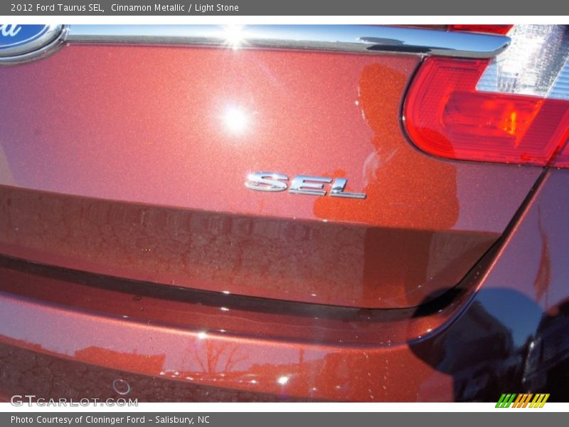 Cinnamon Metallic / Light Stone 2012 Ford Taurus SEL