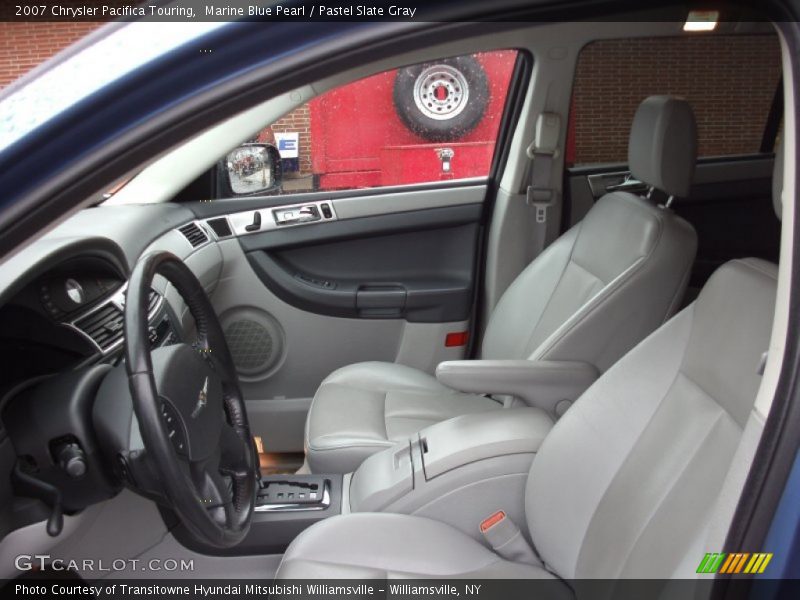 Marine Blue Pearl / Pastel Slate Gray 2007 Chrysler Pacifica Touring