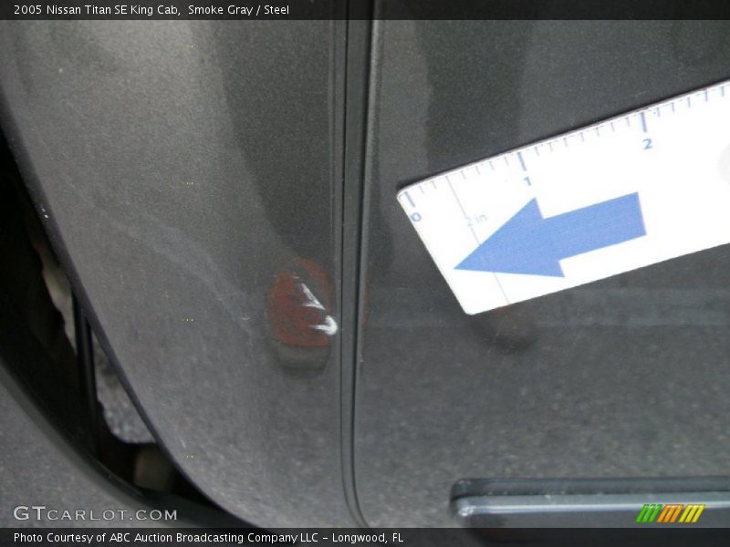 Smoke Gray / Steel 2005 Nissan Titan SE King Cab